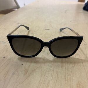 Oversized Black Cat-Eye Sunglasses